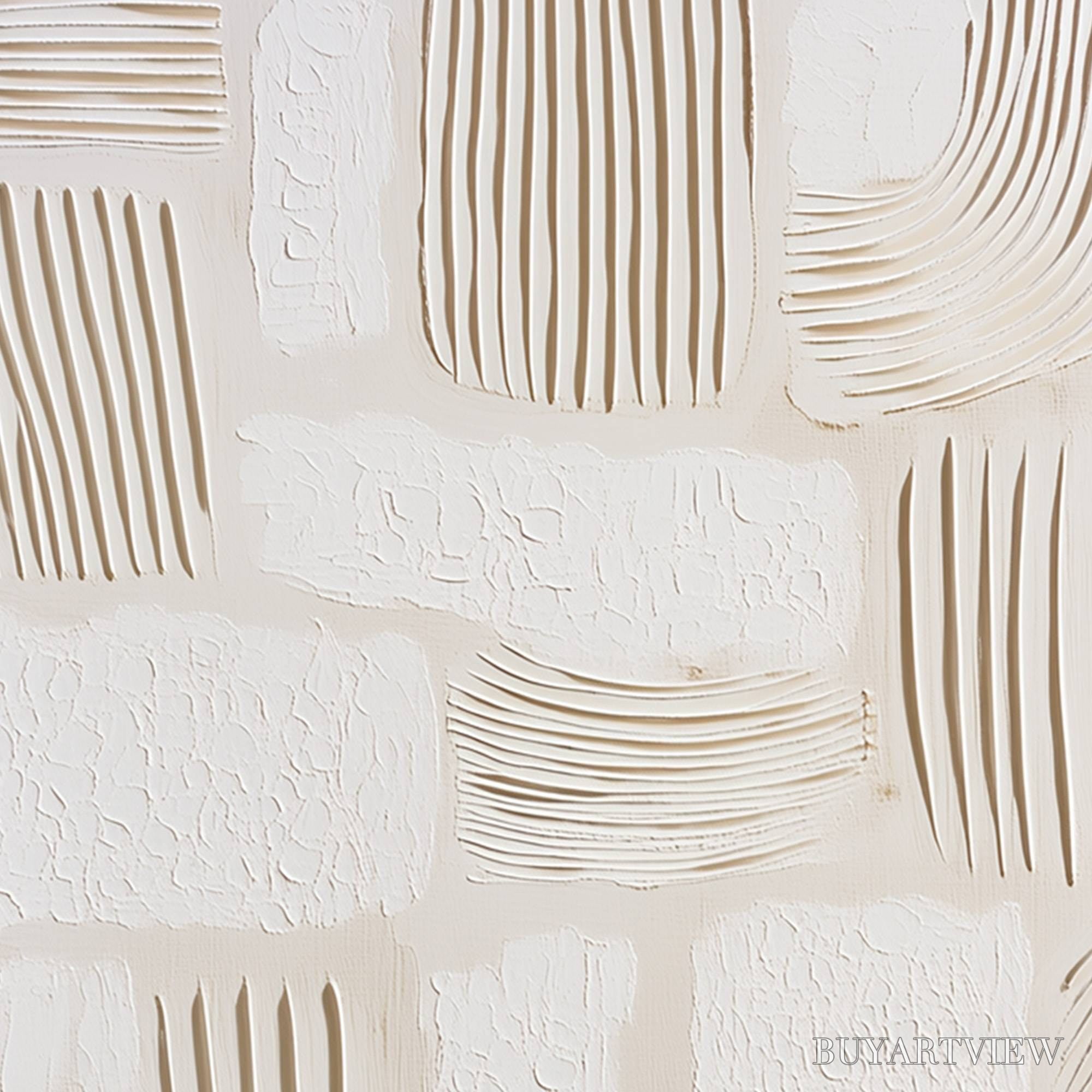 ARTOVITAS Scriptures – Textured Wabi-Sabi Abstract Canvas Art - image 3
