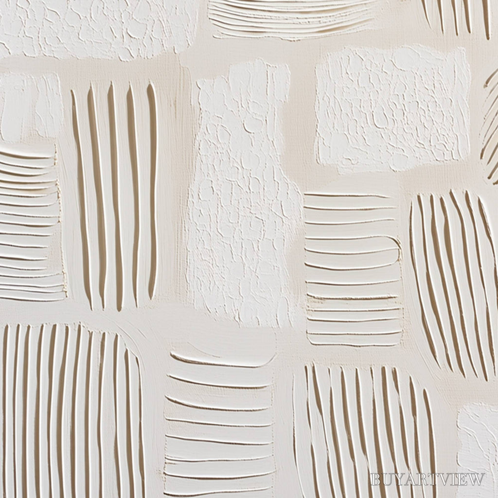 ARTOVITAS Scriptures – Textured Wabi-Sabi Abstract Canvas Art - image 5