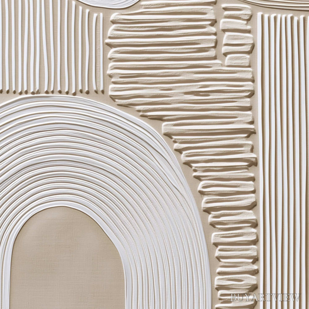 ARTOVITAS Zenith – Textured Wabi Sabi in Minimalist Beige and White - image 5