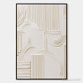ARTOVITAS Echoes in Silence – Textured Wabi-Sabi Minimalist Abstract - image 1