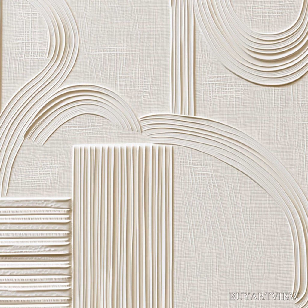ARTOVITAS Echoes in Silence – Textured Wabi-Sabi Minimalist Abstract - image 5