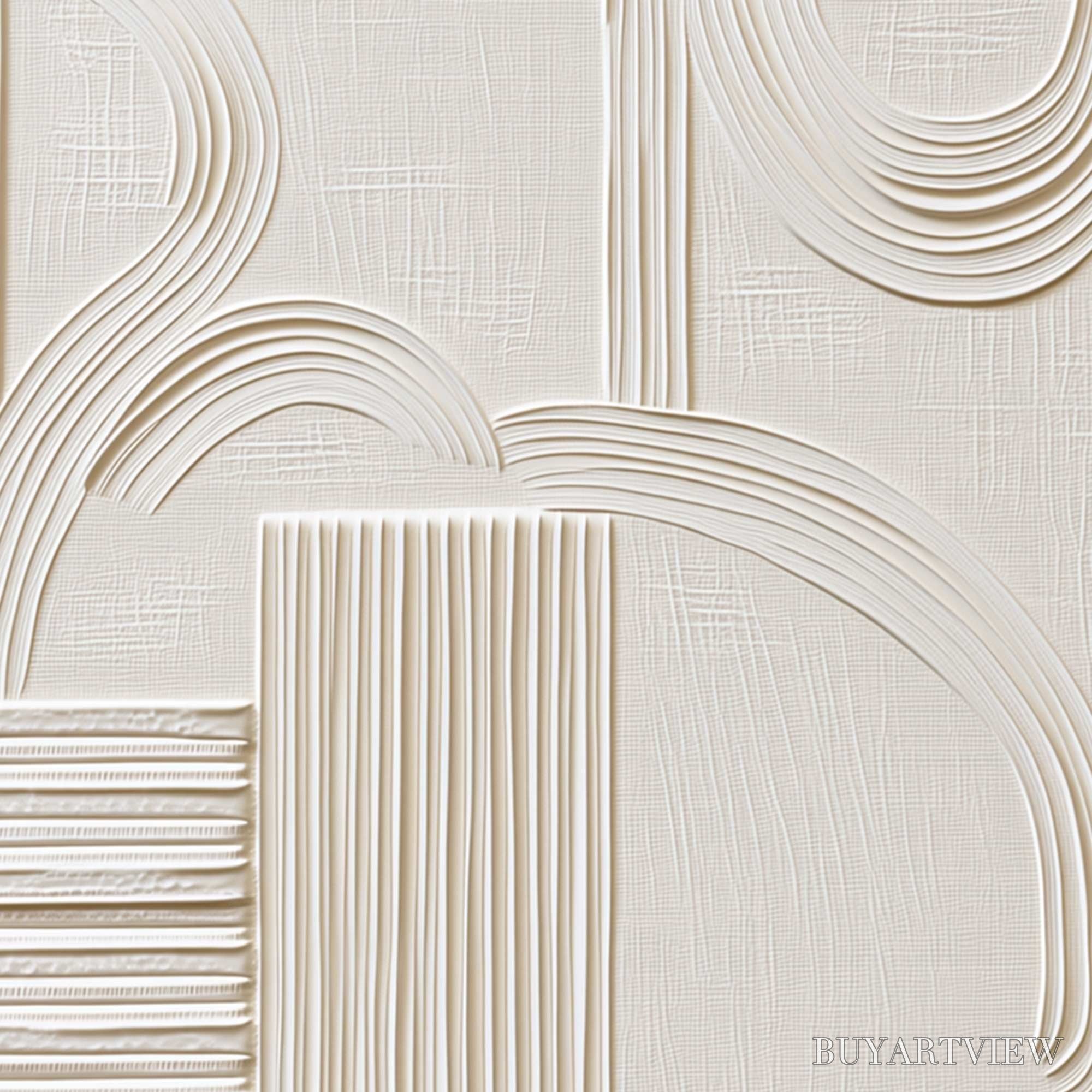 ARTOVITAS Echoes in Silence – Textured Wabi-Sabi Minimalist Abstract - image 5