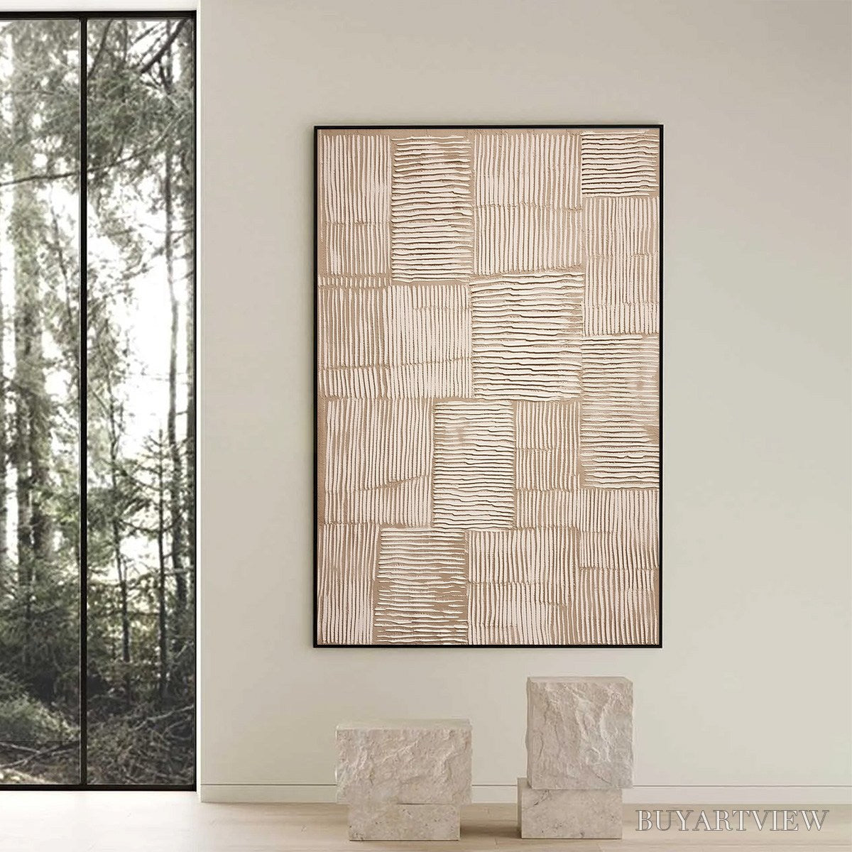 ARTOVITAS Terra Weave – Heavy Textured Minimalist Wabi Sabi - image 6