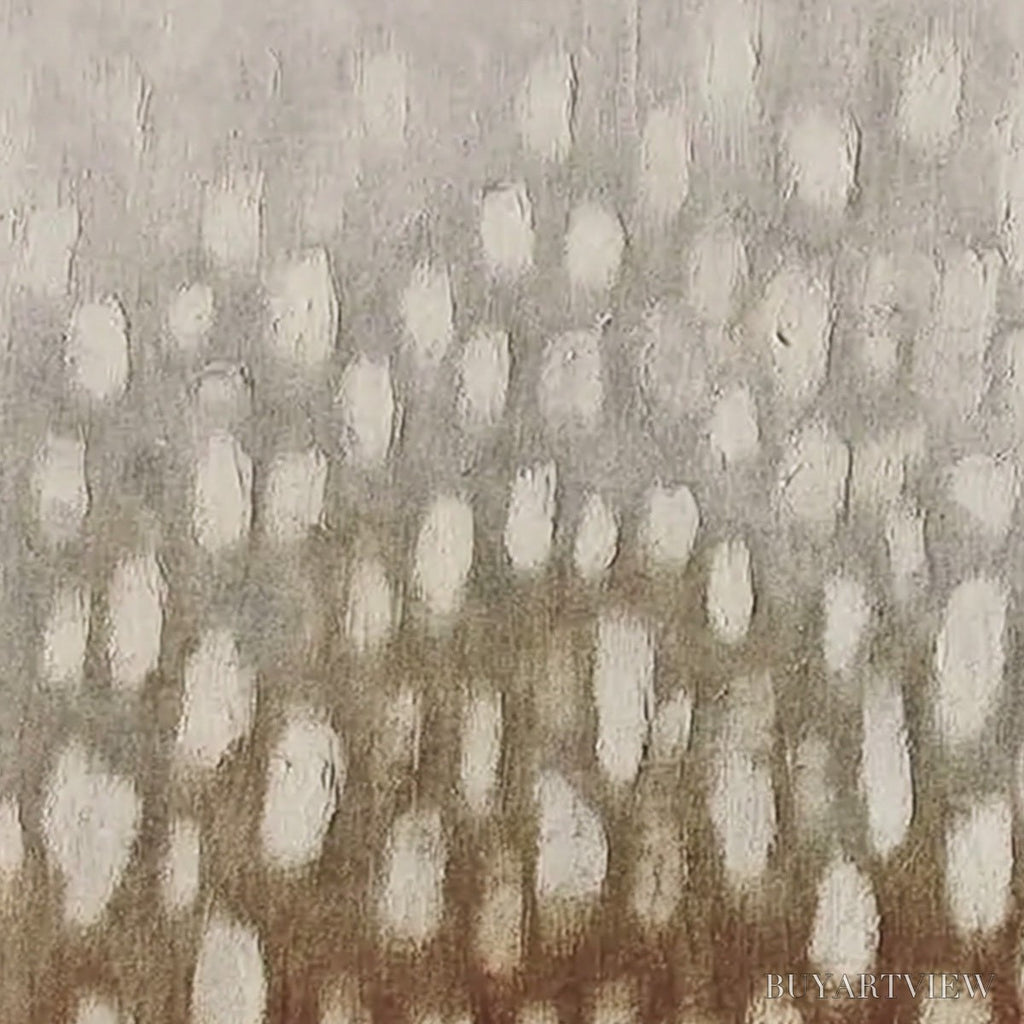 ARTOVITAS Earth'S Whisper – Textured Wabi Sabi Abstract Art in Earth Tones - image 5