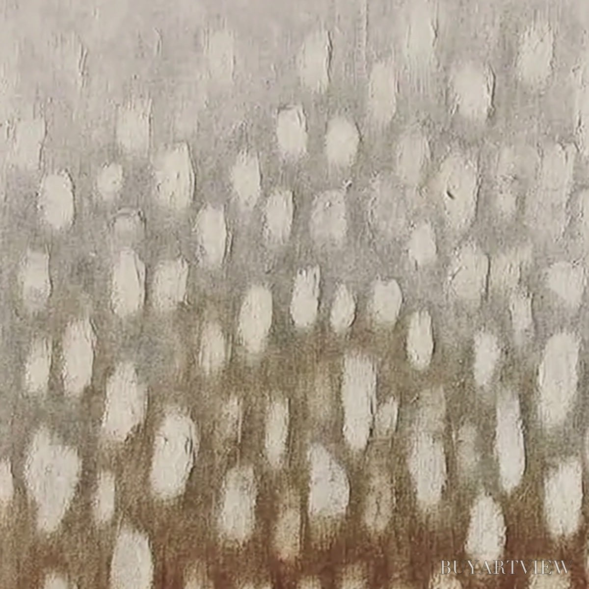 ARTOVITAS Earth'S Whisper – Textured Wabi Sabi Abstract Art in Earth Tones - image 5