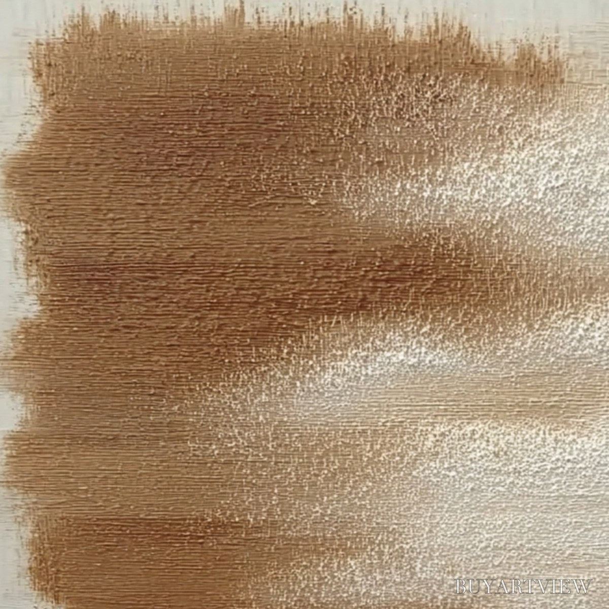 ARTOVITAS Earthen Whispers – Textured Wabi Sabi Abstract Oil Painting - image 5
