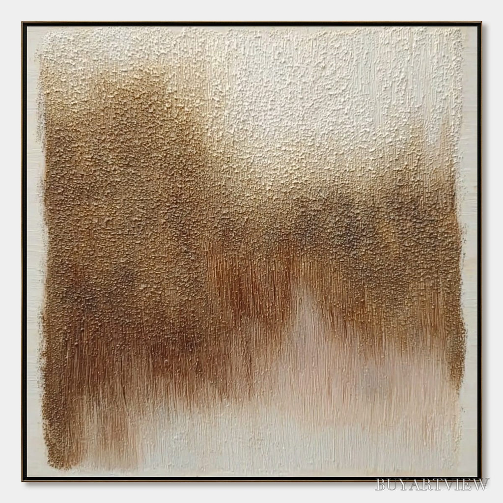 ARTOVITAS Terra Firma – Heavy Textured Wabi Sabi Abstract Painting - image 1