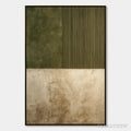 ARTOVITAS Terra Firma – Textured Wabi Sabi Abstract Painting in Earth Tones - image 1