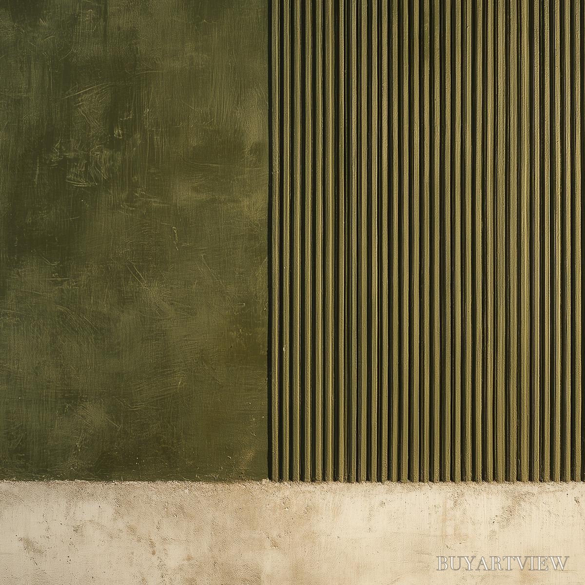 ARTOVITAS Terra Firma – Textured Wabi Sabi Abstract Painting in Earth Tones - image 3