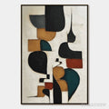 ARTOVITAS Balancing Act – Textured Wabi Sabi Abstract Painting for Modern Decor - image 1