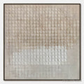 ARTOVITAS Echoes in Silence – Large Wabi Sabi Textured Minimalist Abstract Painting - image 1