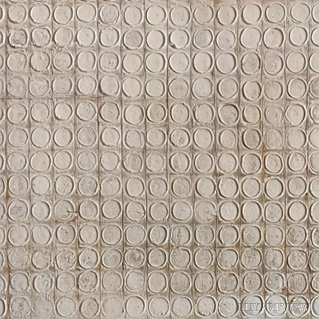 ARTOVITAS Echoes in Silence – Large Wabi Sabi Textured Minimalist Abstract Painting - image 5
