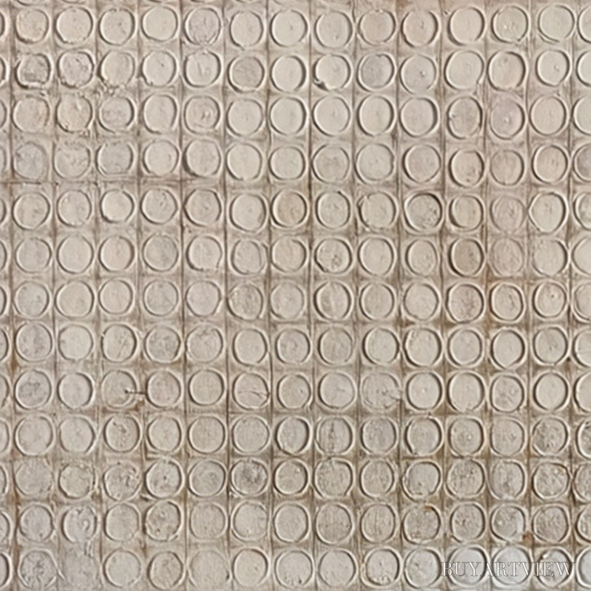 ARTOVITAS Echoes in Silence – Large Wabi Sabi Textured Minimalist Abstract Painting - image 5