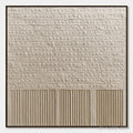 ARTOVITAS Stone Tablet – Textured Wabi Sabi Minimalist Abstract Painting - image 1