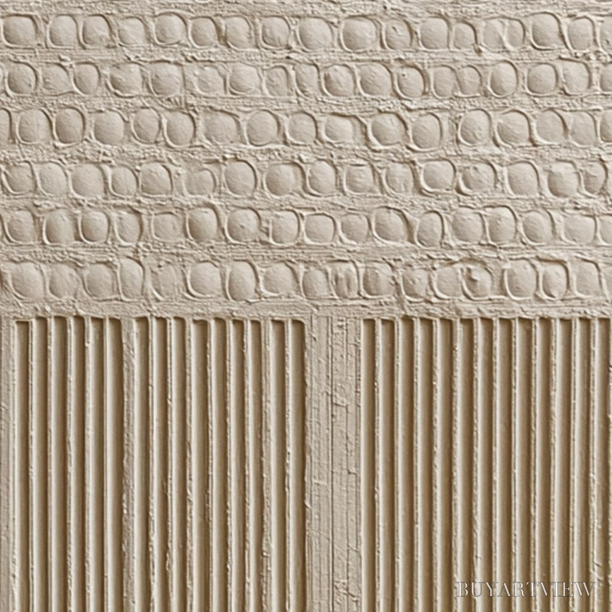 ARTOVITAS Stone Tablet – Textured Wabi Sabi Minimalist Abstract Painting - image 5