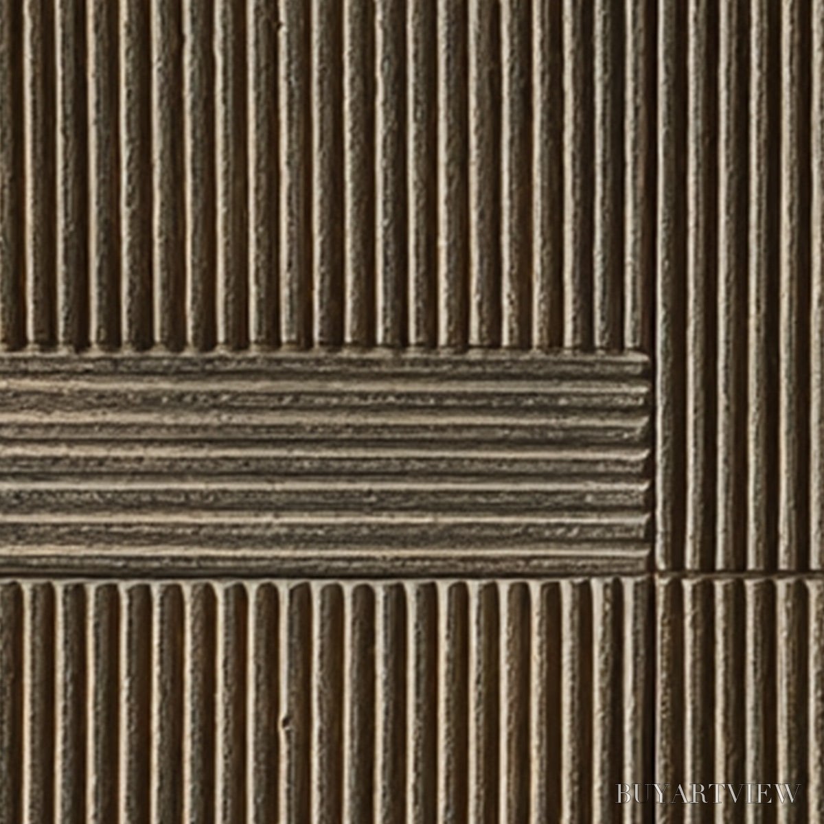 ARTOVITAS Silent Cadence – Square Textured Wabi-Sabi Abstract - image 5