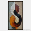 ARTOVITAS Intertwine – Textured Wabi Sabi Abstract Painting for Modern Decor - image 1