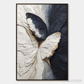 ARTOVITAS Emergence – Textured Wabi Sabi Butterfly Impasto - image 1