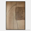 ARTOVITAS Kintsugi Trace – Large Wabi Sabi Textured Abstract - image 1
