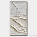 ARTOVITAS Silent Strata – Wabi Sabi Textured Minimalist Abstract Painting - image 1