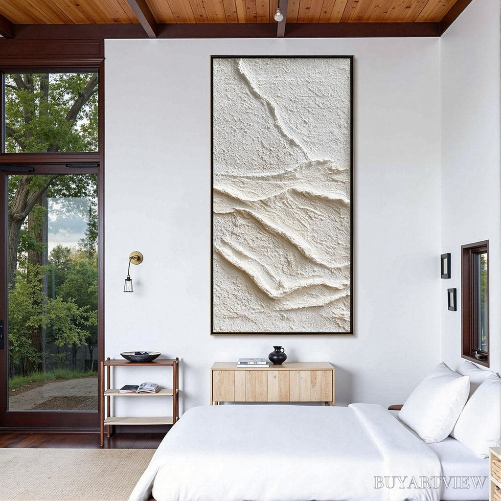 ARTOVITAS Silent Strata – Wabi Sabi Textured Minimalist Abstract Painting - image 6