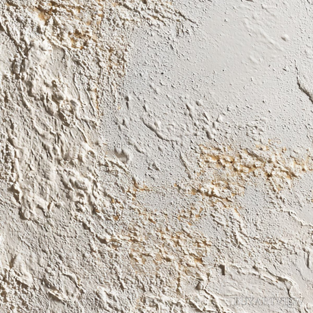 ARTOVITAS Terra Alba – Textured Wabi Sabi Minimalist Abstract Painting - image 3