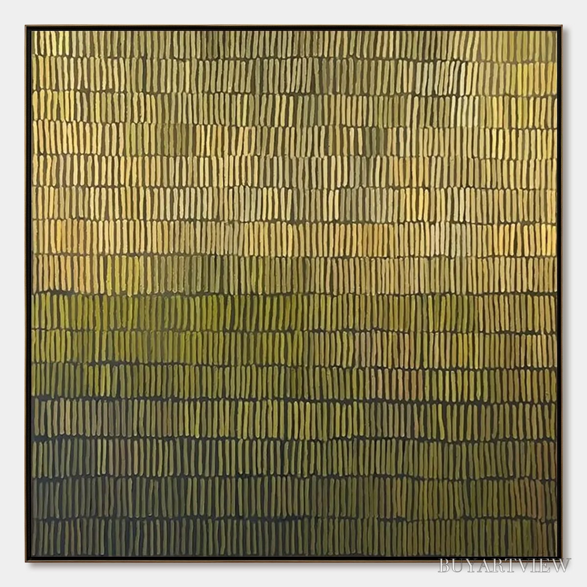 ARTOVITAS Terraced Serenity – Wabi Sabi Minimalist Abstract Painting - image 1