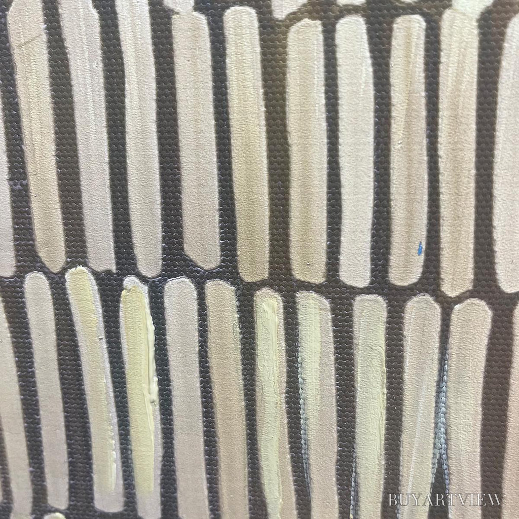ARTOVITAS Terraced Serenity – Wabi Sabi Minimalist Abstract Painting - image 5