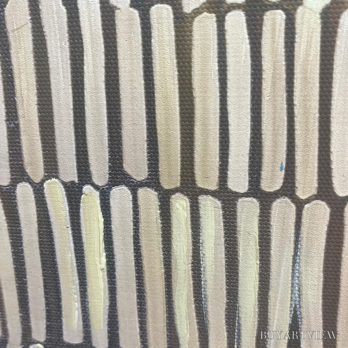 ARTOVITAS Terraced Serenity – Wabi Sabi Minimalist Abstract Painting - image 5