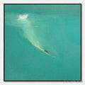ARTOVITAS Submerge – Minimalist Wabi Sabi Sea Painting - image 1
