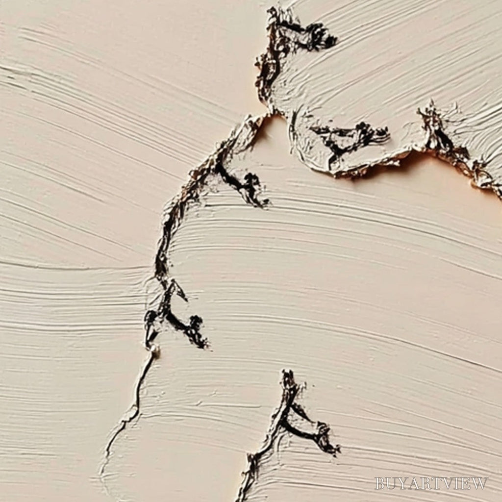 ARTOVITAS Fissure – Wabi Sabi Inspired Textured Abstract Art - image 5