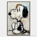 ARTOVITAS Joyful Nostalgia – Textured Pop Art Painting of a Nostalgic Icon - image 1