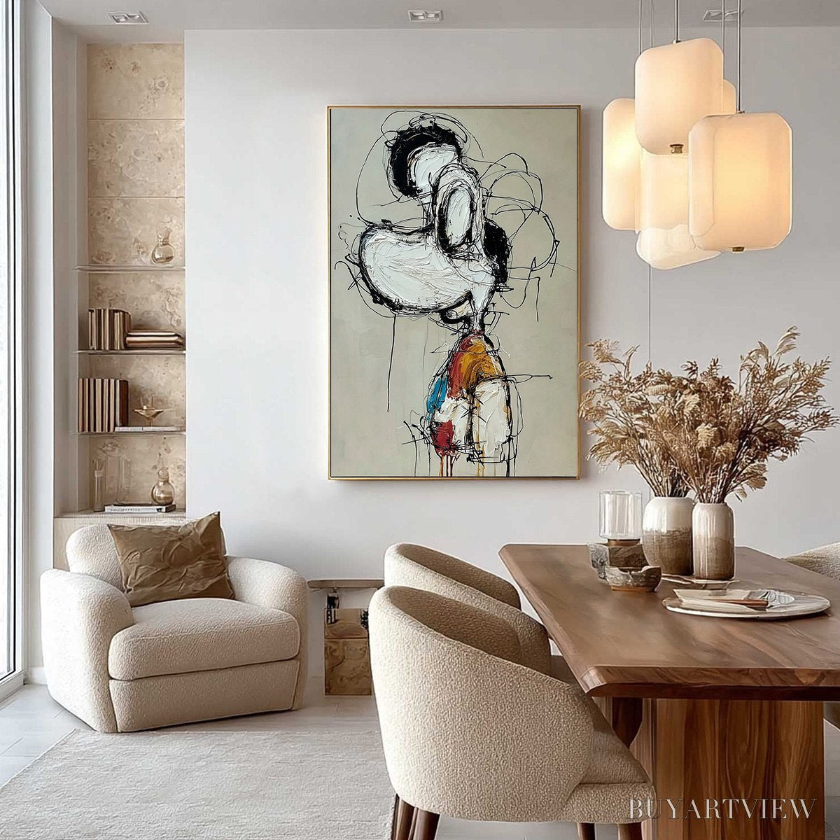 ARTOVITAS Inner Monologue – Expressive Abstract Figurative Impasto - image 6