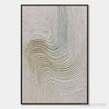 ARTOVITAS Silent Frequency – Textured Wabi Sabi Minimalist Abstract - image 1