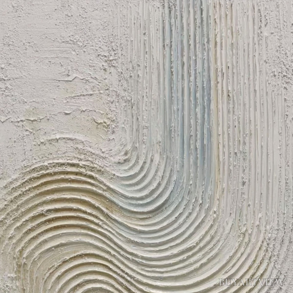 ARTOVITAS Silent Frequency – Textured Wabi Sabi Minimalist Abstract - image 3