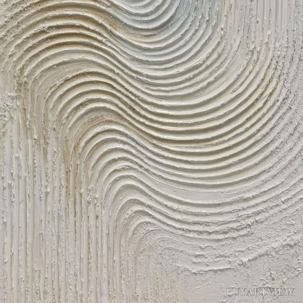 ARTOVITAS Silent Frequency – Textured Wabi Sabi Minimalist Abstract - image 5