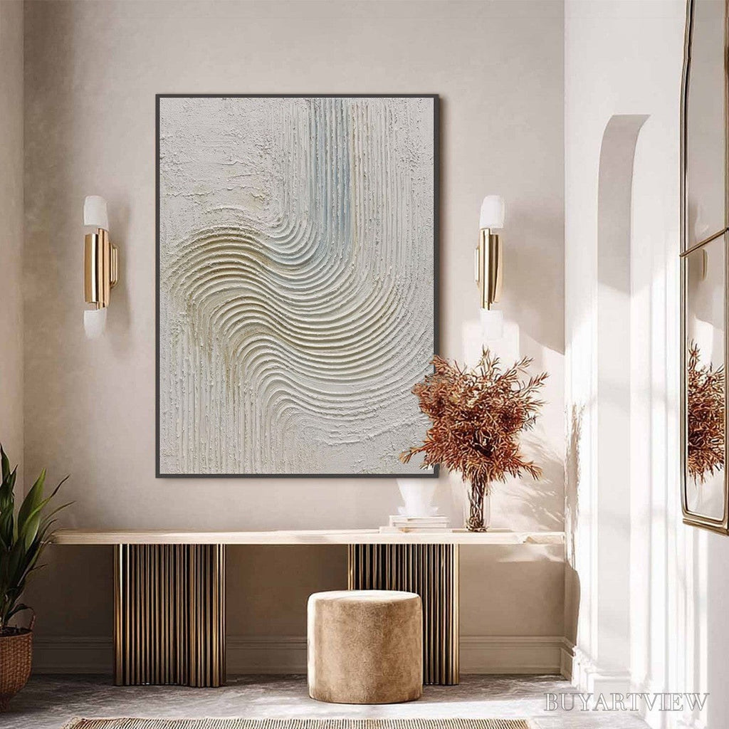ARTOVITAS Silent Frequency – Textured Wabi Sabi Minimalist Abstract - image 6