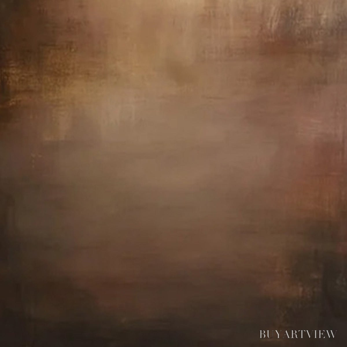 ARTOVITAS Fading Ember – Wabi Sabi Abstract Art for Sophisticated Spaces - image 3