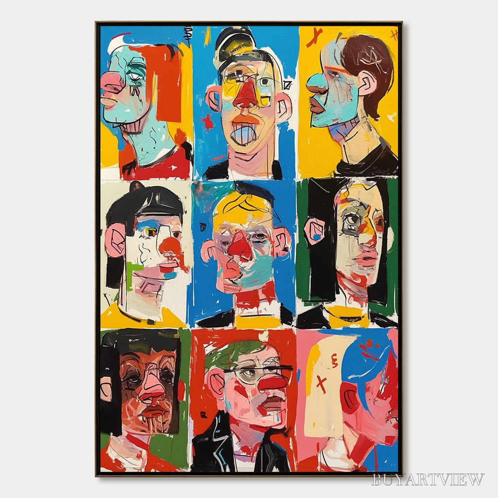 ARTOVITAS Facets of Identity – Colorful, Expressive Portrait Series - image 1