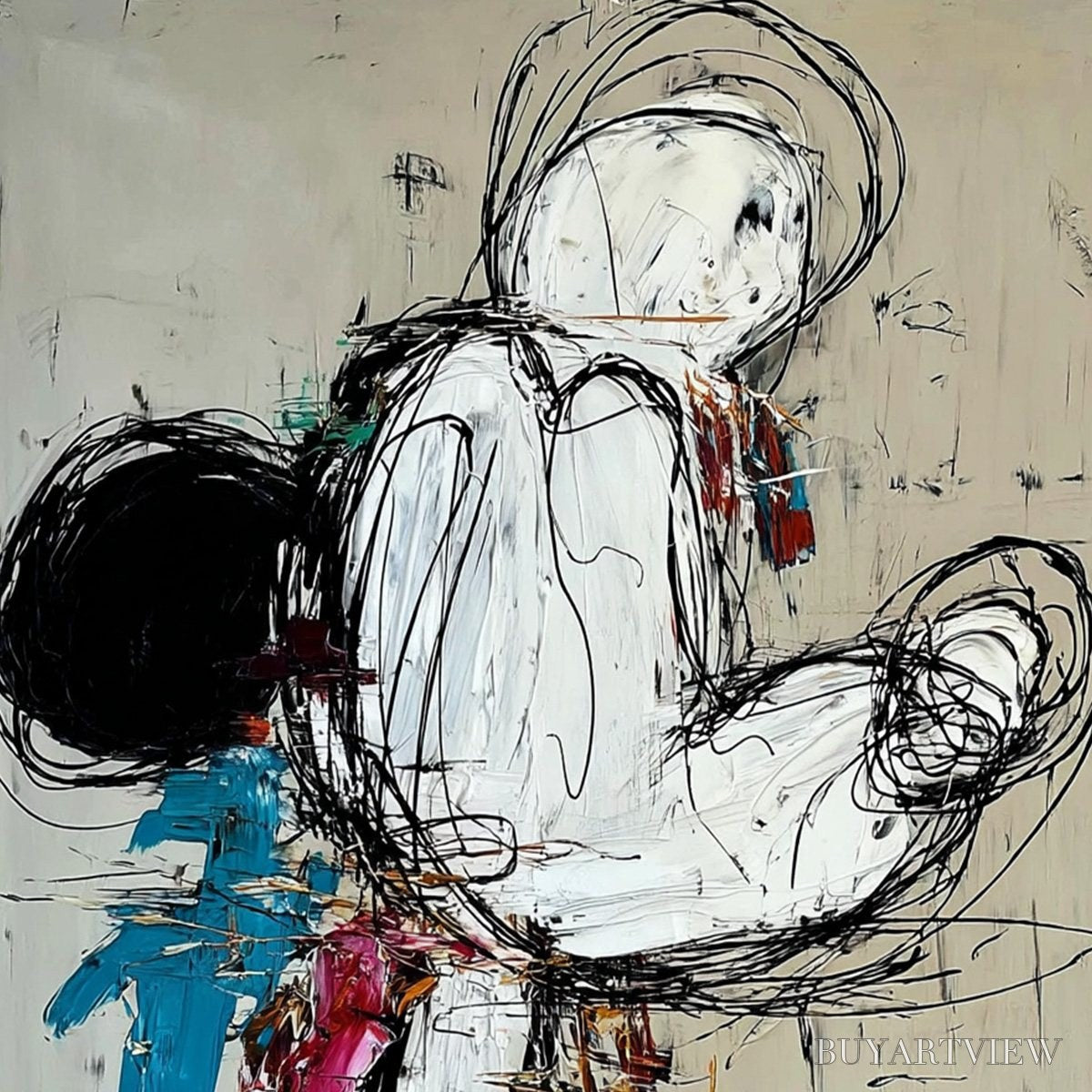 ARTOVITAS Kinetic Form – Expressive Abstract Figurative - image 3