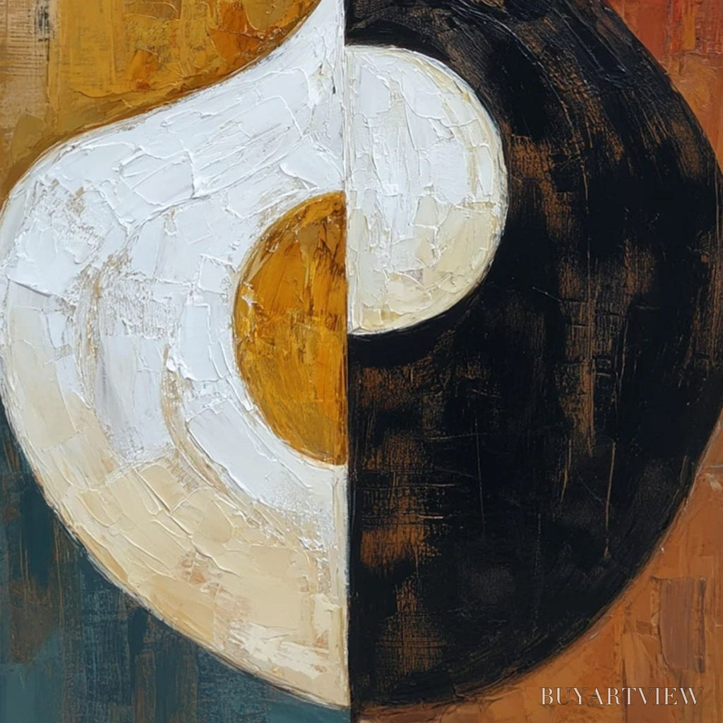 ARTOVITAS Unity – Large Textured Abstract Figurative - image 5