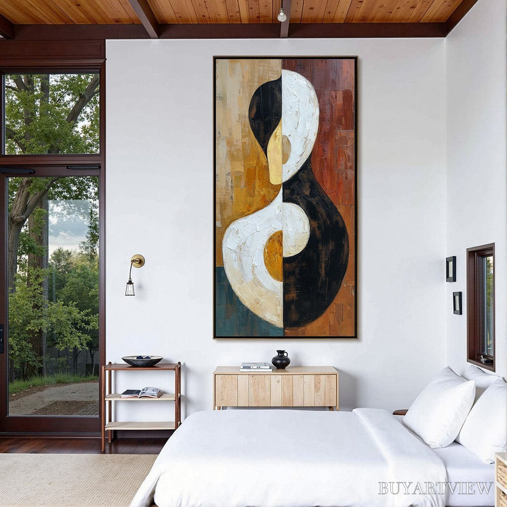 ARTOVITAS Unity – Large Textured Abstract Figurative - image 6