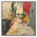 ARTOVITAS Threshold – Textured Impasto Abstract Seaside Oil Painting - image 1