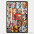ARTOVITAS Chorus of Faces – Expressive, Textured Portrait Series - image 1