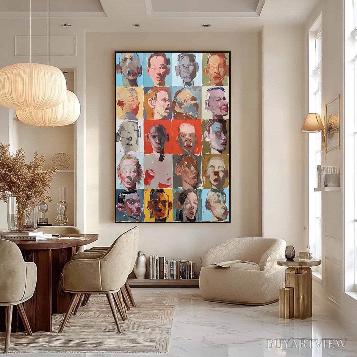 ARTOVITAS Chorus of Faces – Expressive, Textured Portrait Series - image 5