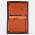ARTOVITAS Clay Court Textured Minimalist Tennis Match Oil Painting - image 1