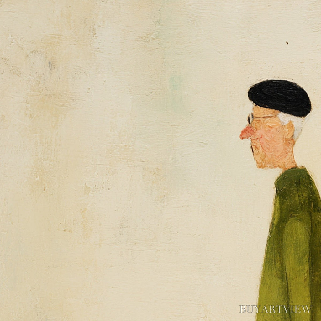 ARTOVITAS A Lifetime'S Walk – Charming Figurative Art of an Elderly Couple and Their Dog - image 3