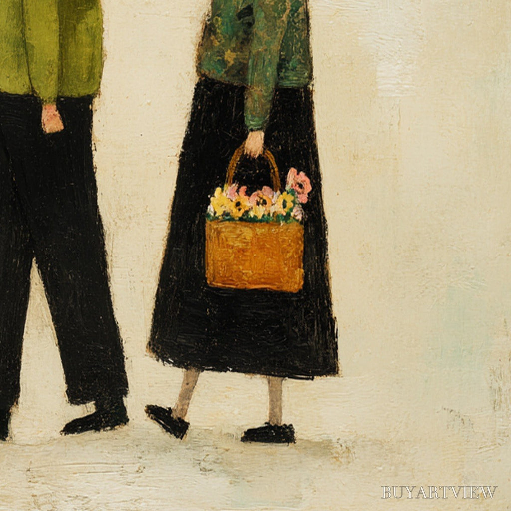 ARTOVITAS A Lifetime'S Walk – Charming Figurative Art of an Elderly Couple and Their Dog - image 5