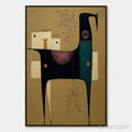 ARTOVITAS Nomad'S Haven – Textured Wabi Sabi Abstract Animal - image 1