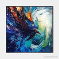 ARTOVITAS Storm Razor – Dynamic Impasto Bird Painting - image 1